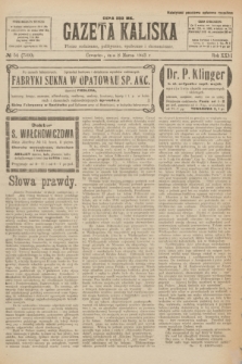 Gazeta Kaliska : pismo codzienne, polityczne, społeczne i ekonomiczne. R.31, № 54 (8 marca 1923) = nr 7390