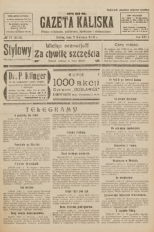 Gazeta Kaliska : pismo codzienne, polityczne, społeczne i ekonomiczne. R.31, № 77 (7 kwietnia 1923) = nr 7413