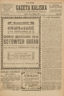 Gazeta Kaliska : pismo codzienne, polityczne, społeczne i ekonomiczne. R.31, № 110 (18 maja 1923) = nr 7445