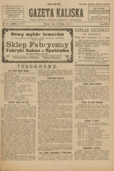 Gazeta Kaliska : pismo codzienne, polityczne, społeczne i ekonomiczne. R.31, № 111 (19 maja 1923) = nr 7446