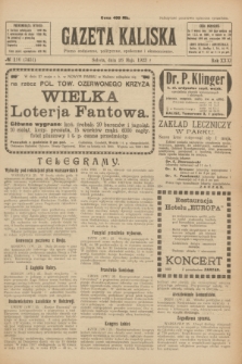 Gazeta Kaliska : pismo codzienne, polityczne, społeczne i ekonomiczne. R.31, № 116 (26 maja 1923) = nr 7451