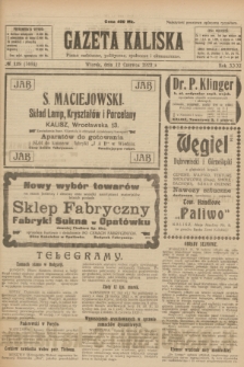 Gazeta Kaliska : pismo codzienne, polityczne, społeczne i ekonomiczne. R.31, № 129 (12 czerwca 1923) = nr 7464