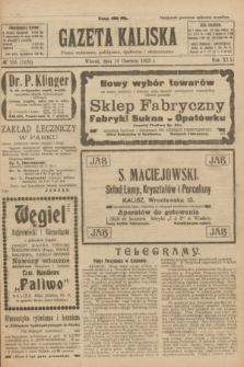 Gazeta Kaliska : pismo codzienne, polityczne, społeczne i ekonomiczne. R.31, № 135 (19 czerwca 1923) = nr 7470
