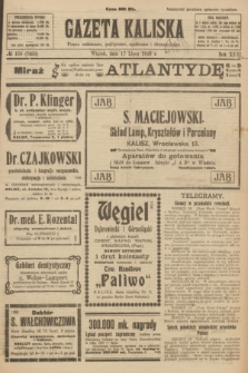 Gazeta Kaliska : pismo codzienne, polityczne, społeczne i ekonomiczne. R.31, № 158 (17 lipca 1923) = nr 7493