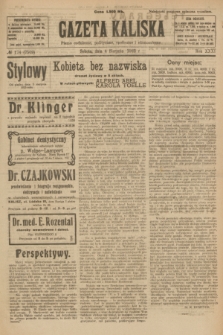 Gazeta Kaliska : pismo codzienne, polityczne, społeczne i ekonomiczne. R.31, № 174 (4 sierpnia 1923) = nr 7509