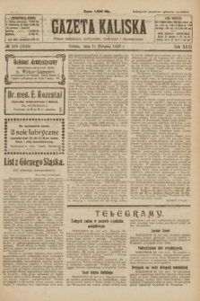 Gazeta Kaliska : pismo codzienne, polityczne, społeczne i ekonomiczne. R.31, № 180 (11 sierpnia 1923) = nr 7515