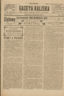 Gazeta Kaliska : pismo codzienne, polityczne, społeczne i ekonomiczne. R.31, № 225 (5 października 1923) = nr 7560