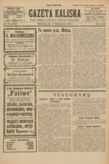 Gazeta Kaliska : pismo codzienne, polityczne, społeczne i ekonomiczne. R.31, № 233 (14 października 1923) = nr 7568