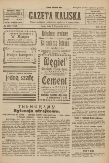 Gazeta Kaliska : pismo codzienne, polityczne, społeczne i ekonomiczne. R.31, № 252 (7 listopada 1923) = nr 7587