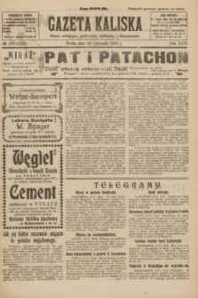 Gazeta Kaliska : pismo codzienne, polityczne, społeczne i ekonomiczne. R.31, № 258 (14 listopada 1923) = nr 7593