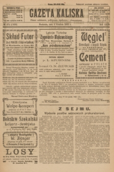 Gazeta Kaliska : pismo codzienne, polityczne, społeczne i ekonomiczne. R.31, № 274 (2 grudnia 1923) = nr 7609