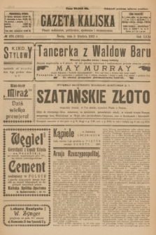 Gazeta Kaliska : pismo codzienne, polityczne, społeczne i ekonomiczne. R.31, № 276 (5 grudnia 1923) = nr 7611