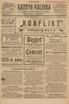 Gazeta Kaliska : pismo codzienne, polityczne, społeczne i ekonomiczne. R.31, № 280 (11 grudnia 1923) = nr 7615