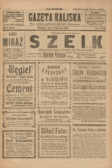 Gazeta Kaliska : pismo codzienne, polityczne, społeczne i ekonomiczne. R.32, № 5 (6 stycznia 1924) = nr 7634