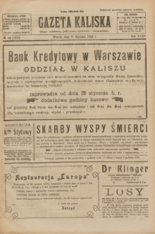 Gazeta Kaliska : pismo codzienne, polityczne, społeczne i ekonomiczne. R.32, № 24 (29 stycznia 1924) = nr 7653