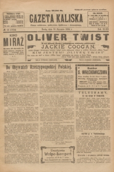 Gazeta Kaliska : pismo codzienne, polityczne, społeczne i ekonomiczne. R.32, № 25 (30 stycznia 1924) = nr 7654