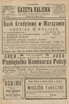 Gazeta Kaliska : pismo codzienne, polityczne, społeczne i ekonomiczne. R.32, № 52 (2 marca 1924) = nr 7681
