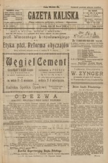 Gazeta Kaliska : pismo codzienne, polityczne, społeczne i ekonomiczne. R.32, № 68 (22 marca 1924) = nr 7697