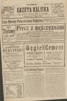 Gazeta Kaliska : pismo codzienne, polityczne, społeczne i ekonomiczne. R.32, № 71 (27 marca 1924) = nr 7700