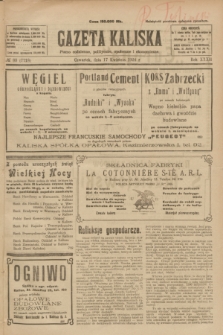 Gazeta Kaliska : pismo codzienne, polityczne, społeczne i ekonomiczne. R.32, № 88 (17 kwietnia 1924) = nr 7718