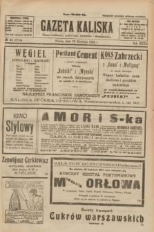 Gazeta Kaliska : pismo codzienne, polityczne, społeczne i ekonomiczne. R.32, № 94 (26 kwietnia 1924) = nr 7724