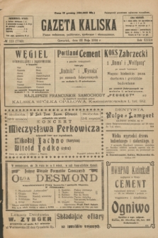 Gazeta Kaliska : pismo codzienne, polityczne, społeczne i ekonomiczne. R.32, № 115 (22 maja 1924) = nr 7745