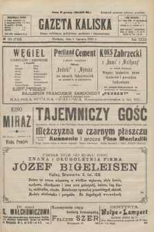 Gazeta Kaliska : pismo codzienne, polityczne, społeczne i ekonomiczne. R.32, № 123 (1 czerwca 1924) = nr 7753
