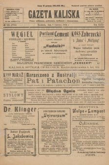 Gazeta Kaliska : pismo codzienne, polityczne, społeczne i ekonomiczne. R.32, № 129 (8 czerwca 1924) = nr 7759