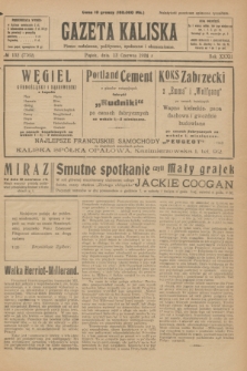 Gazeta Kaliska : pismo codzienne, polityczne, społeczne i ekonomiczne. R.32, № 132 (13 czerwca 1924) = nr 7762