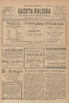 Gazeta Kaliska : pismo codzienne, polityczne, społeczne i ekonomiczne. R.32, № 135 (17 czerwca 1924) = nr 7765