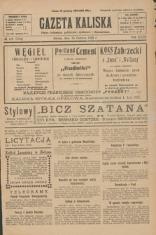 Gazeta Kaliska : pismo codzienne, polityczne, społeczne i ekonomiczne. R.32, № 138 (21 czerwca 1924) = nr 7768