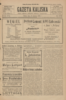 Gazeta Kaliska : pismo codzienne, polityczne, społeczne i ekonomiczne. R.32, № 141 (25 czerwca 1924) = nr 7771