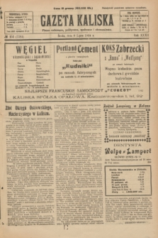 Gazeta Kaliska : pismo codzienne, polityczne, społeczne i ekonomiczne. R.32, № 153 (9 lipca 1924) = nr 7783