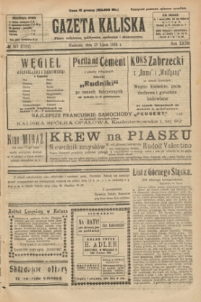 Gazeta Kaliska : pismo codzienne, polityczne, społeczne i ekonomiczne. R.32, № 157 (13 lipca 1924) = nr 7787