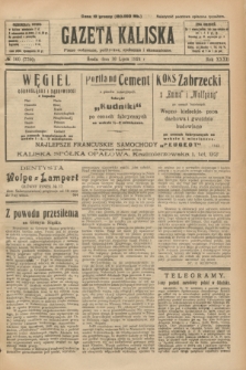 Gazeta Kaliska : pismo codzienne, polityczne, społeczne i ekonomiczne. R.32, № 160 (16 lipca 1924) = nr 7790