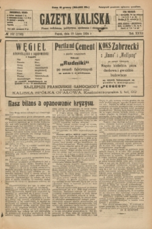Gazeta Kaliska : pismo codzienne, polityczne, społeczne i ekonomiczne. R.32, № 162 (18 lipca 1924) = nr 7792