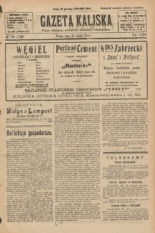 Gazeta Kaliska : pismo codzienne, polityczne, społeczne i ekonomiczne. R.32, № 166 (23 lipca 1924) = nr 7796