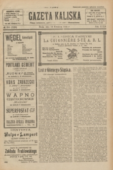 Gazeta Kaliska : pismo codzienne, polityczne, społeczne i ekonomiczne. R.32, № 206 (10 września 1924) = nr 7836