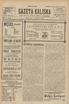 Gazeta Kaliska : pismo codzienne, polityczne, społeczne i ekonomiczne. R.32, № 212 (17 września 1924) = nr 7842