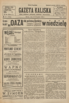 Gazeta Kaliska : pismo codzienne, polityczne, społeczne i ekonomiczne. R.32, № 215 (20 września 1924) = nr 7845