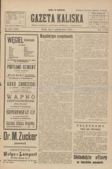 Gazeta Kaliska : pismo codzienne, polityczne, społeczne i ekonomiczne. R.32, nr 230 (8 października 1924) = nr 7860
