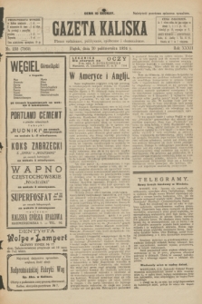 Gazeta Kaliska : pismo codzienne, polityczne, społeczne i ekonomiczne. R.32, nr 232 (10 października 1924) = nr 7862