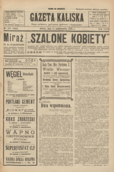 Gazeta Kaliska : pismo codzienne, polityczne, społeczne i ekonomiczne. R.32, nr 233 (11 października 1924) = nr 7863