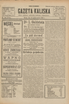 Gazeta Kaliska : pismo codzienne, polityczne, społeczne i ekonomiczne. R.32, nr 248 (29 października 1924) = nr 7878