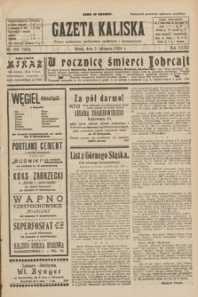 Gazeta Kaliska : pismo codzienne, polityczne, społeczne i ekonomiczne. R.32, nr 253 (5 listopada 1924) = nr 7883