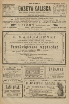 Gazeta Kaliska : pismo codzienne, polityczne, społeczne i ekonomiczne. R.32, nr 279 (5 grudnia 1924) = nr 7909