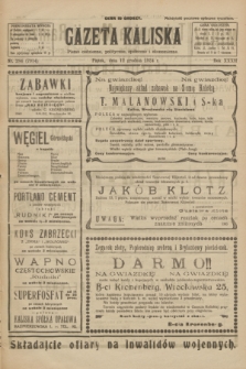 Gazeta Kaliska : pismo codzienne, polityczne, społeczne i ekonomiczne. R.32, nr 284 (12 grudnia 1924) = nr 7914