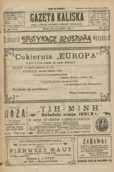 Gazeta Kaliska : pismo codzienne, polityczne, społeczne i ekonomiczne. R.32, nr 291 (20 grudnia 1924) = nr 7921