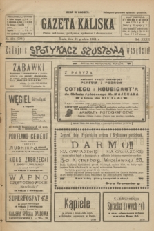 Gazeta Kaliska : pismo codzienne, polityczne, społeczne i ekonomiczne. R.32, nr 294 (24 grudnia 1924) = nr 7924