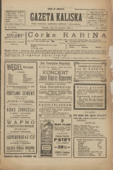 Gazeta Kaliska : pismo codzienne, polityczne, społeczne i ekonomiczne. R.33, nr 9 (13 stycznia 1925) = nr 7937